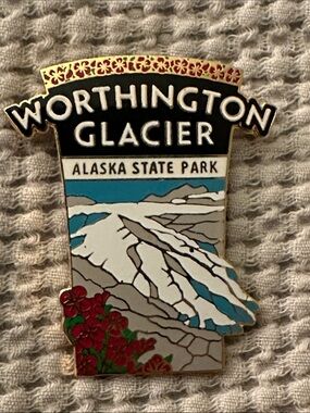 Worthington Glacier Alaska State Park Pin